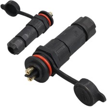 Zemira IC-266M 16MM Su Geçirmez Konnektör Şase Seyyar Takım 2 Pin