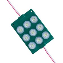 Zemira 12 Volt 0.6 Watt Yeşil Flaşlı Yanıp Sönen Modül LED