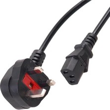Zemira 3 x 0.75 mm Ingiliz Tip 1.5 Metre C7 Güç Kablosu PM-17891