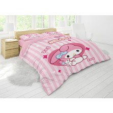 Sarel My Melody Baskılı 3D Çift Kişilik Nevresim Takımı