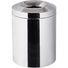 DKR Dekor Banyo - Yanmaz Çöp Kovası 5lt SS304