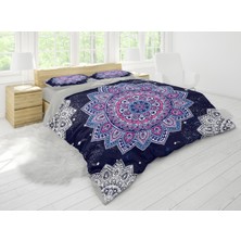 Sarel Astroloji Temalı Baskılı 3D Çift Kişilik Nevresim Takımı