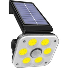 Zemira LF-1750A 54 Cob Ledli 3 Modlu Sensörlü Solar Duvar Lambası