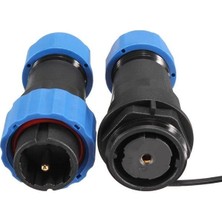 Zemira SD20 Su Geçirmez 1 Pin 20 mm Düz Kablo Konnektör