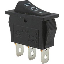 Zemira IC-117 Dar Işıksız On-Off-On 3p Yaylı Anahtar