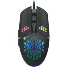 Zemira Lecoo MS105 3200 Dpı 6 Tuşlu Kablolu Rgb LED Aydınlatmalı Mouse