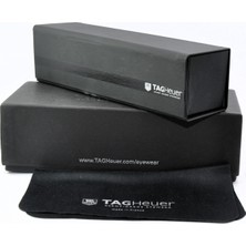Tag Heuer Folder Black Magnetık Case Katlanır Medium M Siyah Kucuk ve Orta Boy Gözlük / Güneş Gözlüğü  Kutusu Kılıfı