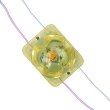 Zemira PM-14715 12 Volt 2 Watt Sarı Yanıp Sönen Çakar 4333-3030 Modül LED 43X33X28MM