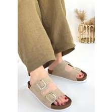 Rıno Ten Nubuk Terlik