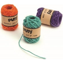 Puti Jut İp 10m Renkli 24'lü Paket