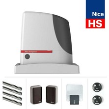 Nice Run 1200 Hs Hızlı Yana Kayar Kapı Motoru Aksesuarlı Kit Engel Tanıma Özelliği ile