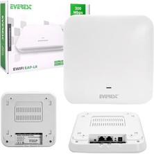 Zemira Everest Ewıfı Eap-Lr 300 Mbps 11N 2.4ghz Tavan Access Point Router