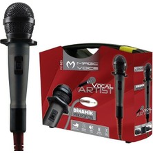 Zemira Magicvoice MV-525 Dinamik Profesyonel 4.5 Metre Kablolu El Mikrofonu
