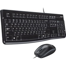 Zemira MK120 USB Q Siyah Kablolu Klavye + Mouse Set
