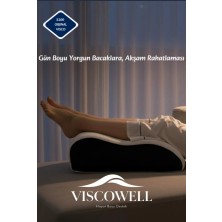 Viscowell Ortopedik Visco Ayak & Bacak Yükseltme Yastığı  ve Dolaşım Destekleyici