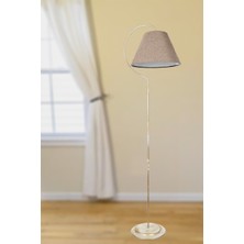 Venon Aydınlatma Venon Lambader Gold Lena Elips Krem Sarı Patine Kahverengi Şapka