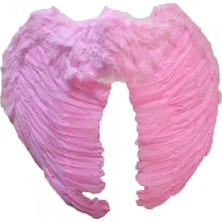 Zemira Melek Kanadı Kostümü Pembe