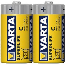 Zemira Superlife Çinko Orta C Boy Pil (24'lü Paket)