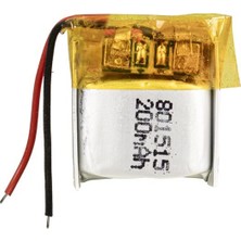 Zemira 801515 3.7 Volt 200 Mah Lityum Polimer Pil