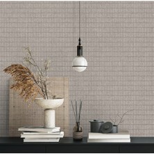 Adawall Muse Koleksiyonu 25102-3 Kum Beji Dokulu Silinebilir Nonwoven Vinil Duvar Kağıdı