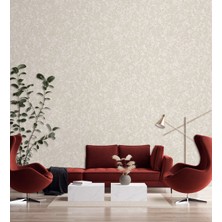 Adawall Muse Koleksiyonu 25103-2 Krem Dokulu Modern Duvar Kağıdı