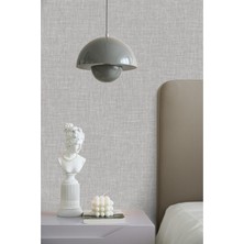Adawall Muse Koleksiyonu 25104-3 Açık Vizon Keten Efektli Modern Duvar Kağıdı