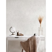 Adawall Muse Koleksiyonu 25105-1 Kırık Beyaz Textile Dokulu Duvar Kağıdı