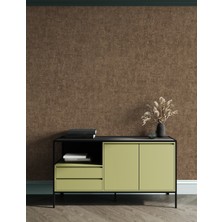 Adawall Muse Koleksiyonu 25105-8 Koyu Kahve Textile Dokulu Duvar Kağıdı