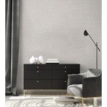 Adawall Muse Koleksiyonu 25106-1AÇIK Krem Textile Dokulu Duvar Kağıdı