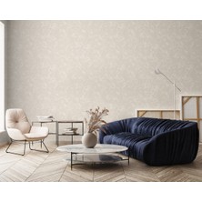 Adawall Muse Koleksiyonu 25107-1 Krem Sıva Dokulu Duvar Kağıdı