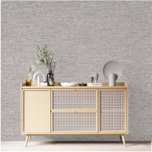 Adawall Muse Koleksiyonu 25108-4 Koyu Gri Taş  Görünümlü Duvar Kağıdı