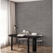 Adawall Muse Koleksiyonu 25108-6 Koyu Vizon Taş  Görünümlü Duvar Kağıdı