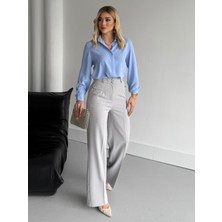 Vuntal Çift Düğmeli Şık Pantolon