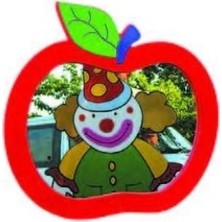 Edutoys Elma Figürlü Lavabo Aynası (50X45 Cm)