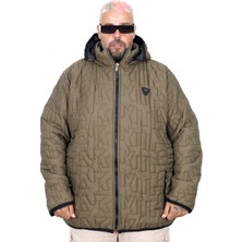 ModeXL Mode Xl Erkek Büyük Beden Mont Kapşonlu U25704