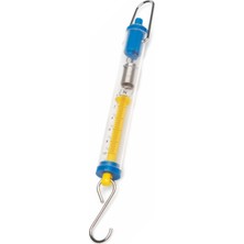 Edulab Dinamometre 5 Kg - 50 N Şeffaf Plastik Tüp ile Öğrenciler İçin Ölçüm Aracı