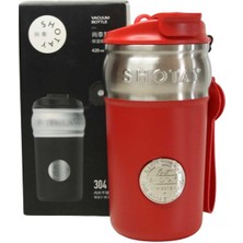 Shotay ST-8912 420ML Kırmızı Çelik Termos