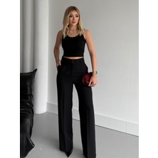 Vuntal Çift Düğmeli Şık Pantolon