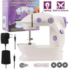 Epilons Dikiş Makinesi Sew Whiz Elektrikli Veya Pille Çalışabilen Çift Kademeli Işıklı Mini