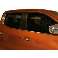 Nissan Navara Cam Çıtası 4 Prç Krom 2016 ve Sonrası