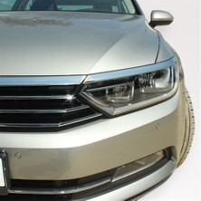 Vw Passat B8 Far Üst Çıtası 3 Prç Krom 2015 ve Sonrası