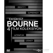 Bourne 4 Film Koleksiyon (DVD) - Aksiyon Türünde 4 Ödüllü Film, İngilizce Ses ve Türkçe Altyazı