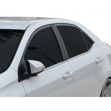 Corolla 11 E170 Cam Çıtası 4 Prç  krom 2014 ve Sonrası