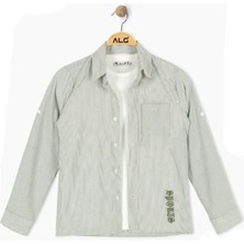 Alg ERKEK ÇOCUK GÖMLEK TİŞÖRT 2'Lİ TAKIM %100 PAMUK