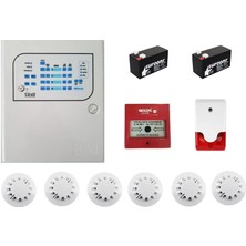 Codesec 6 Lı Yangın Alarm Seti