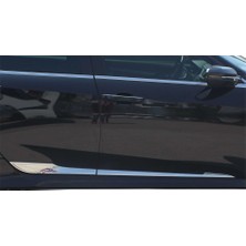 Honda Civic 10 Yan Kapı Çıtası 4 Prç Krom 2016 ve Sonrası