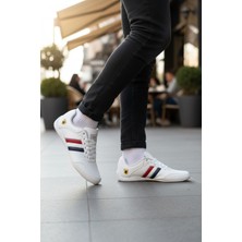 Enoch Ferrari Motosport Ince Tabanlı Sneaker Spor