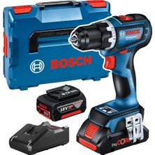 Bosch Akülü Vidalama Matkabı Gsr 18V-90 C (2 x 5,0 Ah Akü) - 06019K6006