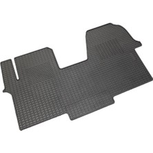 Refref Renault Trafic (2014+) Elite 4d Kauçuk Paspas - 4 Mevsim Koku Yapmaz Saf Kauçuk & Kaymaz Çivili Taban