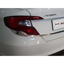 Fiat Egea Stop Çıtası / Bagaj Çıtası 3 Prç Krom 2015 ve Sonrası